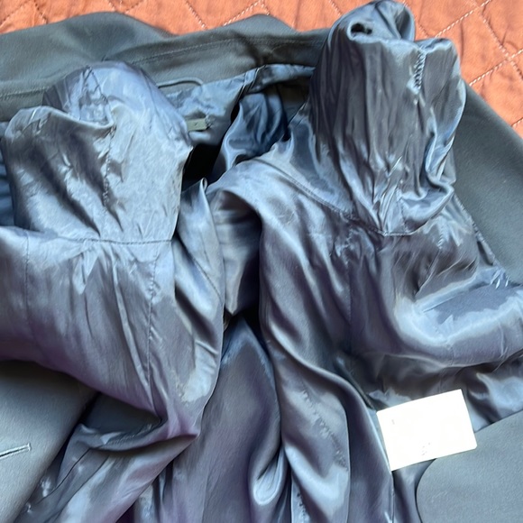 Hugo Boss Janna3 Black/Graphite Gray Fitted Blazer Suit Jacket 96% Wool Size 8 - Picture 17 of 17